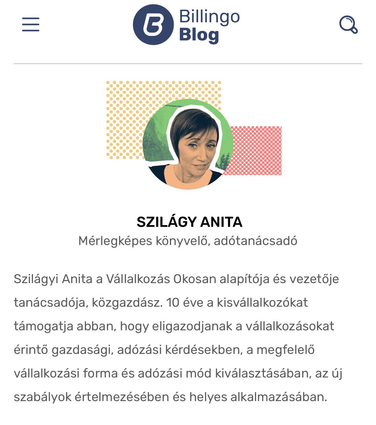 Szilágyi Anita - Billingo